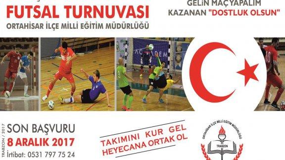 Öğretmenler Arası Futsal Turnuvası Başlıyor