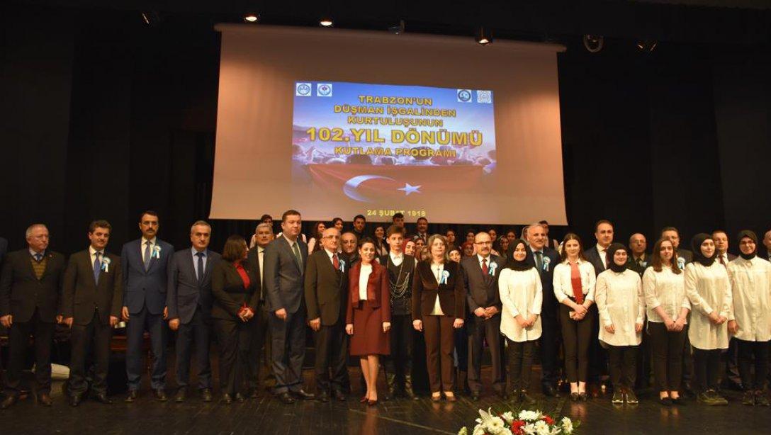 Trabzon'un Kurtuluşunun 102. Yıl Dönümü Çeşitli Etkinliklerle Kutlandı