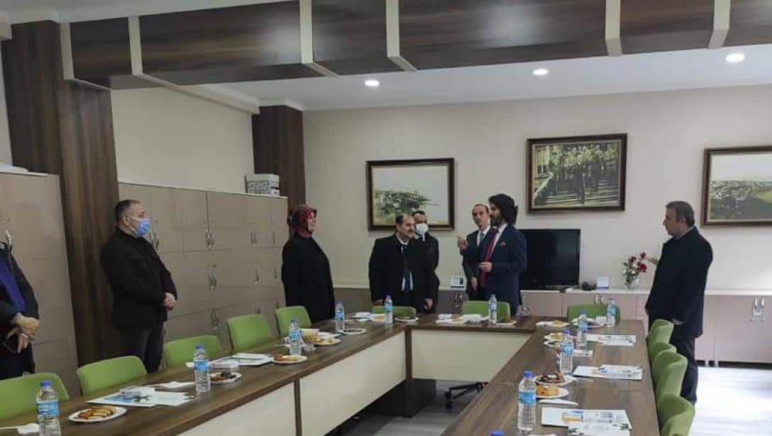 Ortaöğretim Daire Başkanımız Dr. İbrahim Taşdemir, Tevfik Serdar Anadolu Lisemizi Ziyaret Etti
